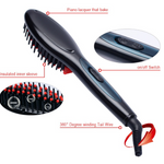 New Electric Hair Straightener Brush - ValasMall