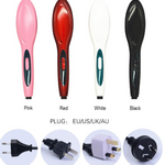 New Electric Hair Straightener Brush - ValasMall