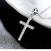 Luxury Silver Cross Necklace - ValasMall