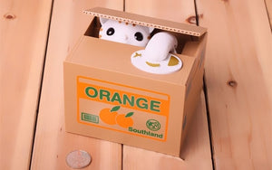 Automatic Money Box Combo [Panda+Cat] - ValasMall