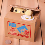 Automatic Money Box Combo [Panda+Cat] - ValasMall