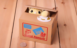 Automatic Money Box Combo [Panda+Cat] - ValasMall