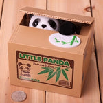 Automatic Money Box Combo [Panda+Cat] - ValasMall