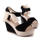 W-fish head high heel sandal - ValasMall