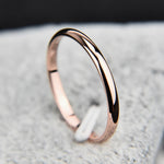 Titanium Smooth Stylist Ring - ValasMall
