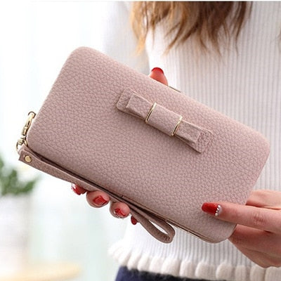 Stylist Card Holder + Cellphone Pocket - ValasMall