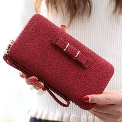 Stylist Card Holder + Cellphone Pocket - ValasMall