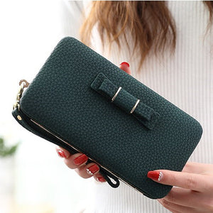 Stylist Card Holder + Cellphone Pocket - ValasMall