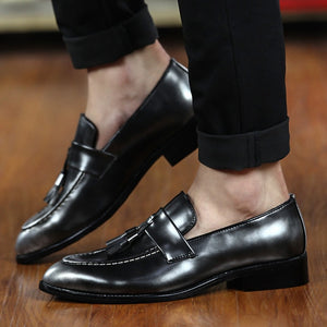 M-best leather loafer shoe - ValasMall