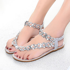 W-flat style jelly shoe - ValasMall