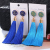 Multicolor Crystal Stylist Earrings - ValasMall